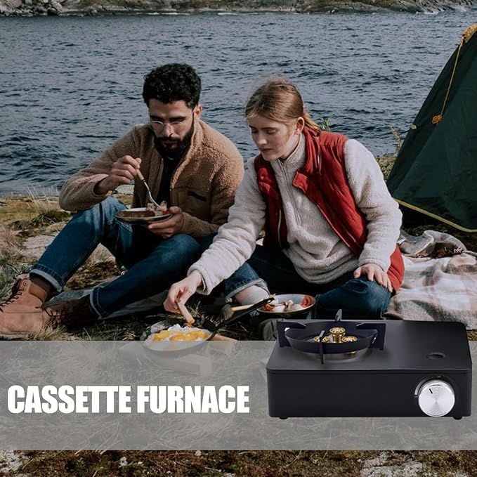 Mini Stove Camping – 3500W Portable Small Stove with Safety Features