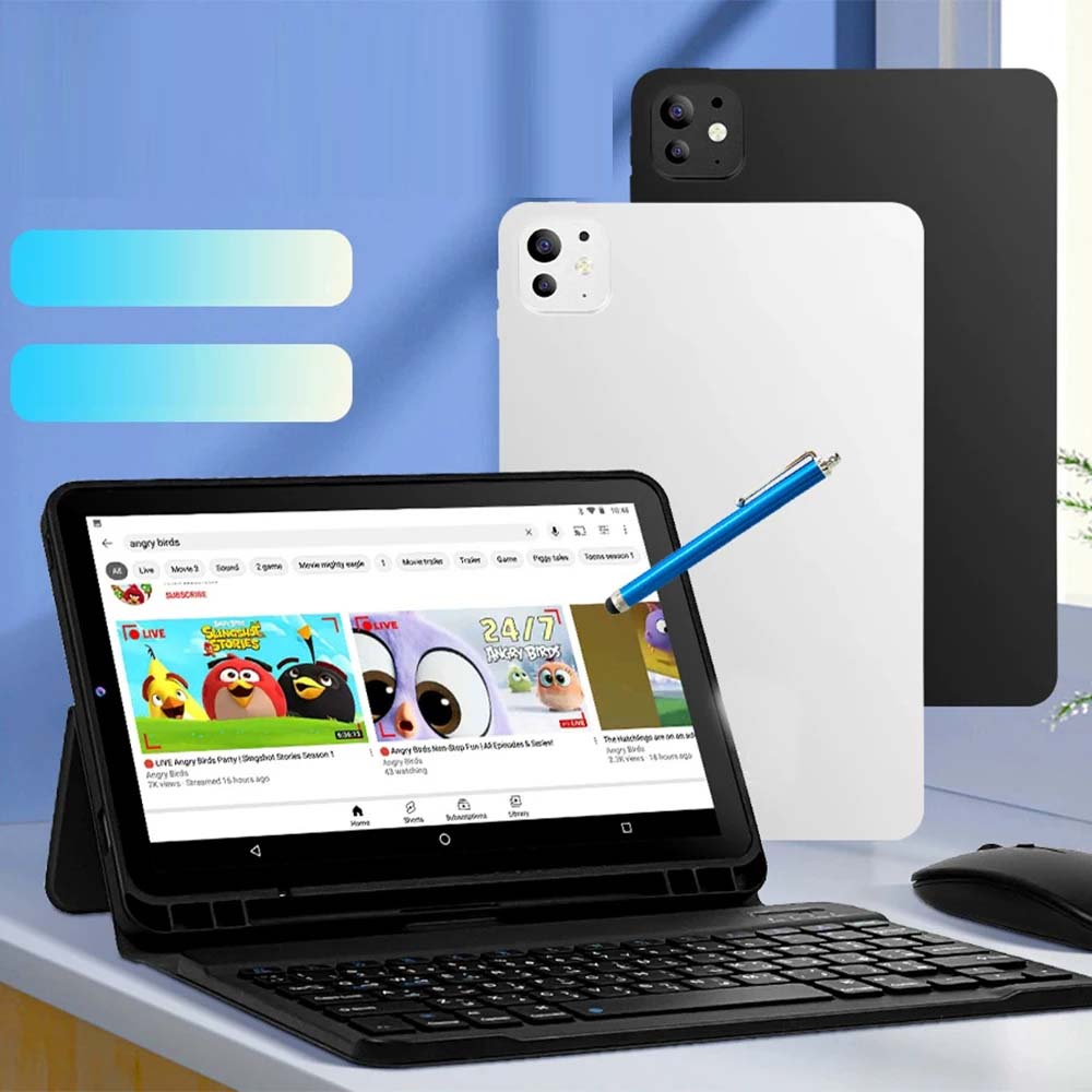 Pad 18 Ultra Tablet 11-Inch 3000×1400 Display, 16GB RAM, 1TB Storage, Android 13, 10000mAh Battery with Arabic Keyboard