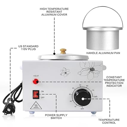 Professional Single Hair Wax Warmer | Electric Wax Heater Machine for Salon & Home Use