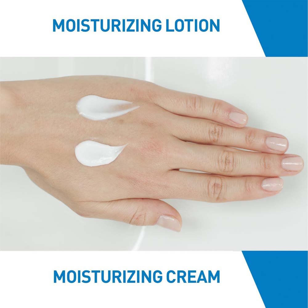 CeraVe Moisturizing Cream 454g - Hyaluronic Acid & Ceramides for Dry Skin, Face & Body Moisturizer, Fragrance-Free