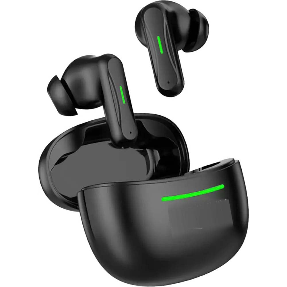 TWS Wireless Earbuds with ENC, V5.1 Bluetooth, Clear Call Effect, HD Sound, Long Battery Life, Sensitive Touch, Short Ear Handle Design, Type-C