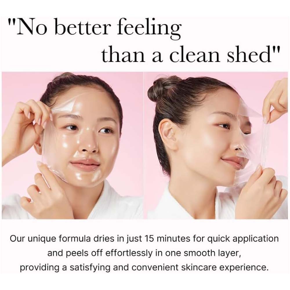 Medicube Collagen Overnight Wrapping Peel Off Mask. Hydrating & firming sleep mask for sagging & dull skin. 2.53 fl.oz.