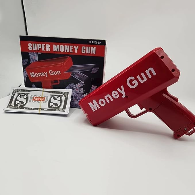 Super Money Gun | Unleash Fun & Excitement at Your Parties