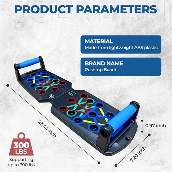 12 in 1 Compression Training Plate Machine | Body Building Tools & Workout Stands with Arch Board System for Home Fitness Training | Ideal for Men and Women