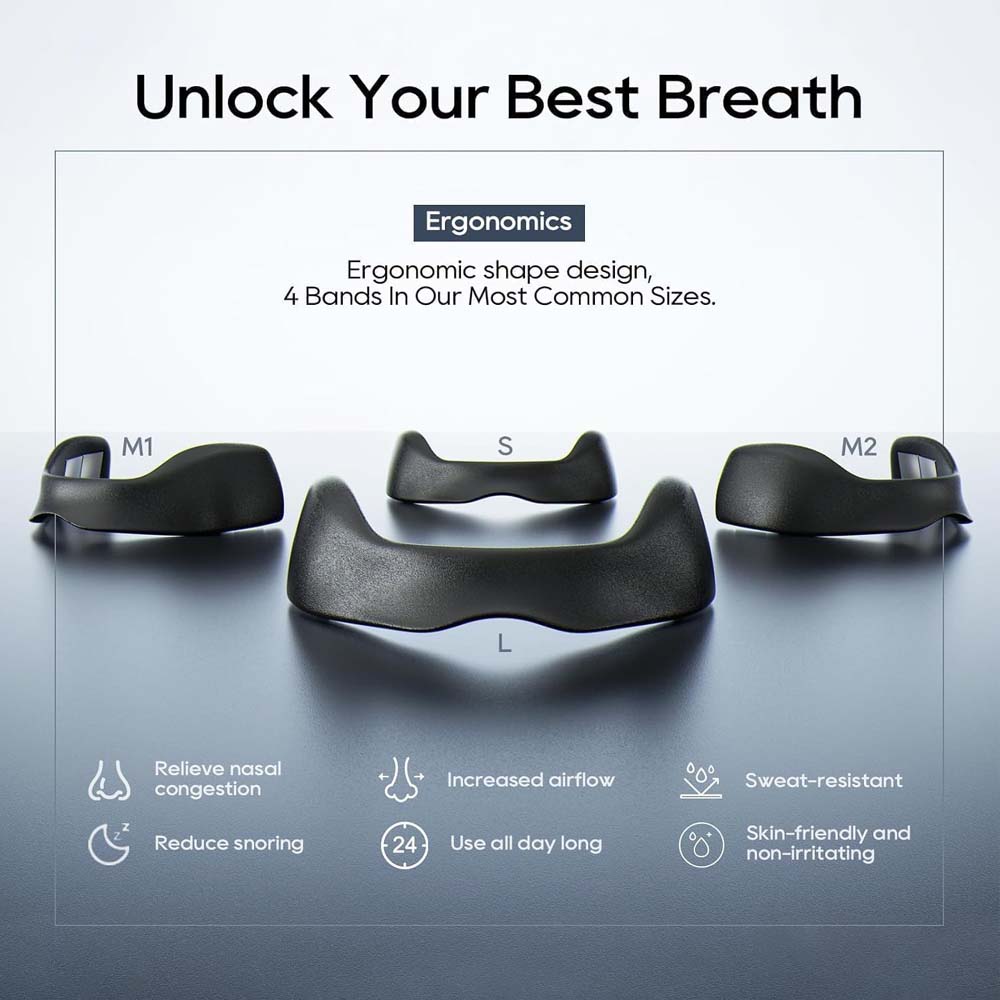 Premium 30 Pairs Anti-Snoring Magnetic Nasal Strips. Innovative sleep aid to reduce snoring & improve breathing. Skin-safe design.