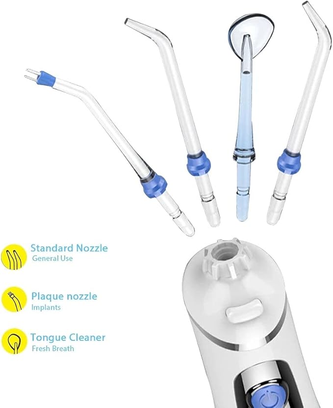 Dental Oral Irrigator – 240ml USB Water Flosser, Waterproof Teeth Cleaner & Mouth Washing Machine
