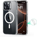 MagSafe Compatible Magnetic Phone Case with Camera Control | Military-Grade Shock Protection for iPhone 16, 16 Plus, 16 Pro, 16 Pro Max – Includes Free Screen Protector