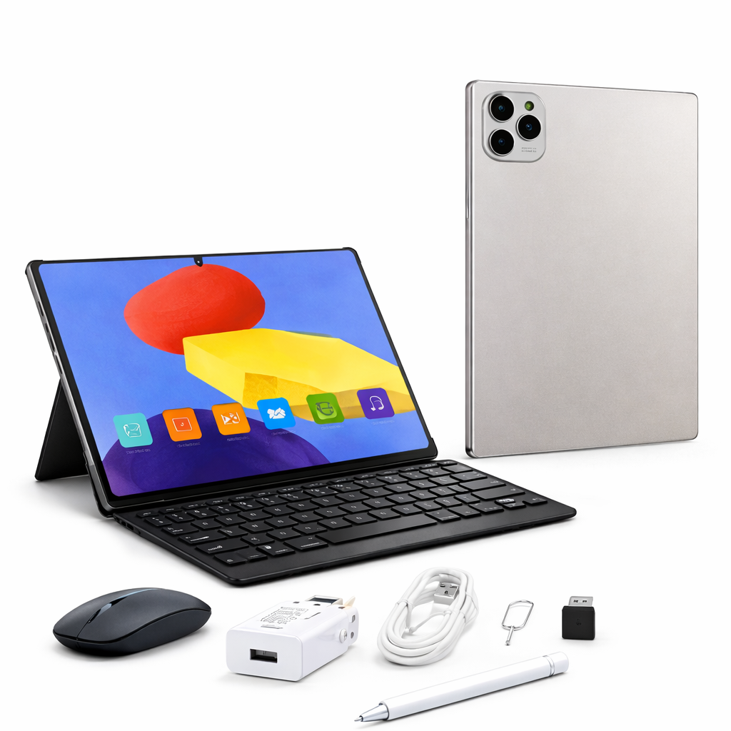 A16 Pro Tablet 10.1-Inch HD+ Display, 16GB RAM, 1TB Storage, 10000mAh Battery, 30MP Rear & 13MP Front Camera