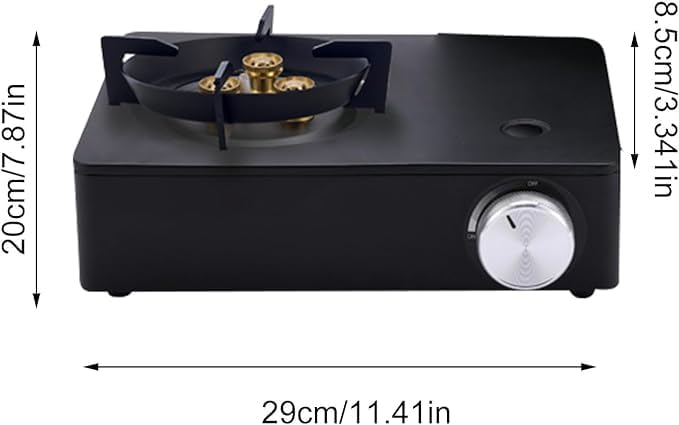 Mini Stove Camping – 3500W Portable Small Stove with Safety Features