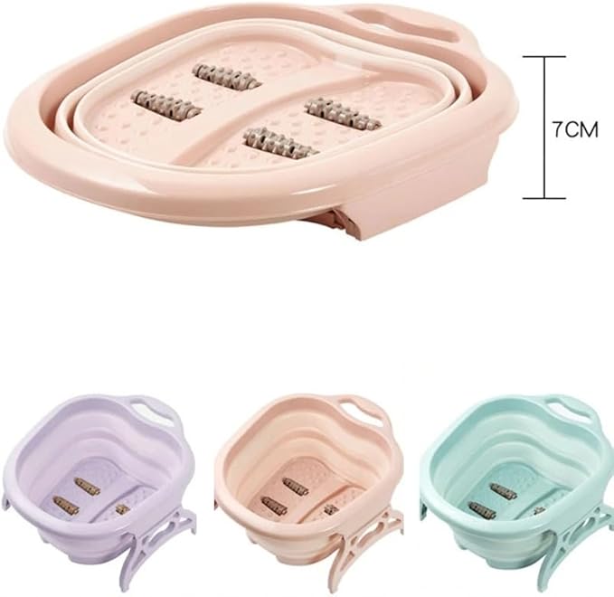 Green Collapsible Foot Spa Tub – Your Go-To for a Luxurious Pedicure and Relaxation Anywhere