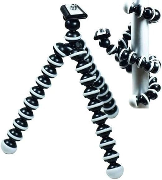 Jambo 13-Inch Flexible Octopus Tripod Stand | Versatile Support for Smartphones & DSLR Cameras | Max Load 5 KG
