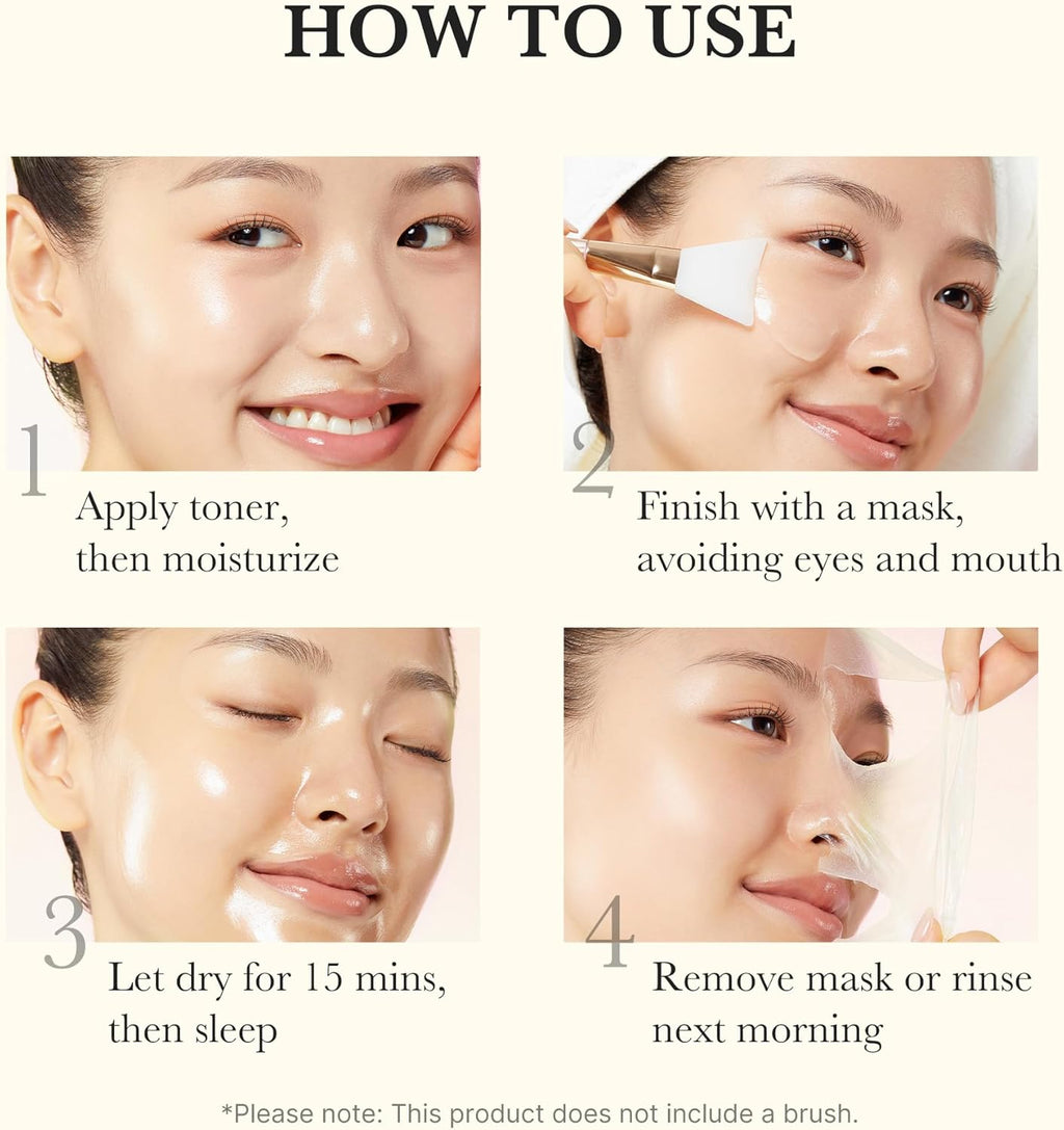 Medicube Turmeric Overnight Wrapping Peel Off Mask. Brightening & nourishing sleep mask for dull, uneven skin tone. 2.53 fl.oz.