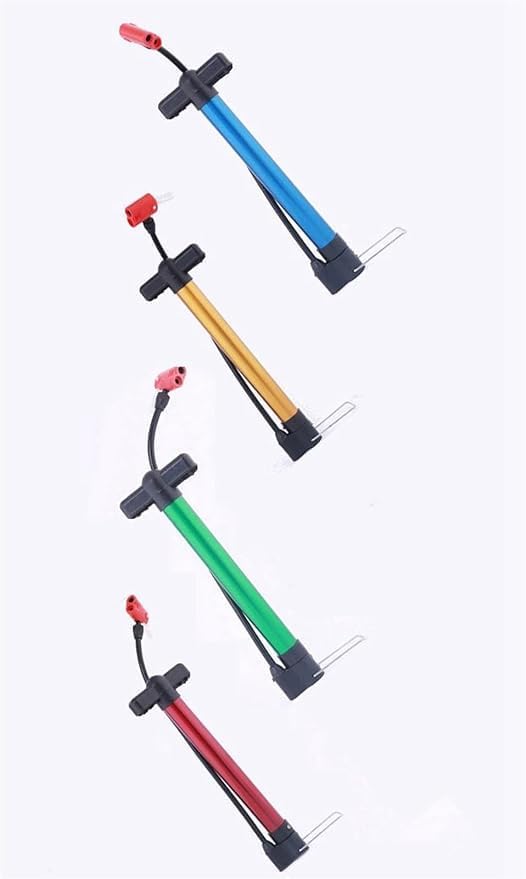 Portable Pump for Bicycle and Car Tires | Ideal for Road and Mountain Bikes | Compact and Easy to Use