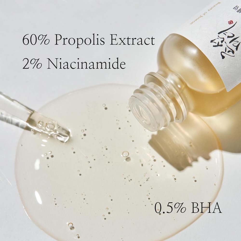 30ml Glow Serum with Propolis & Niacinamide - Hydrating Facial Serum for Soothing Moisture & Radiant Skin