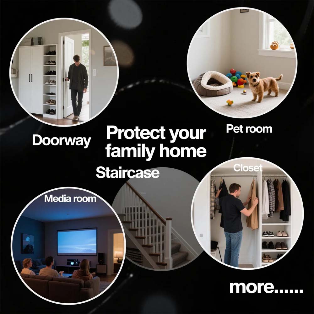 1080p Mini Camera with WiFi. Portable mobile detection camcorder for smart home surveillance & remote monitoring. Hidden design.