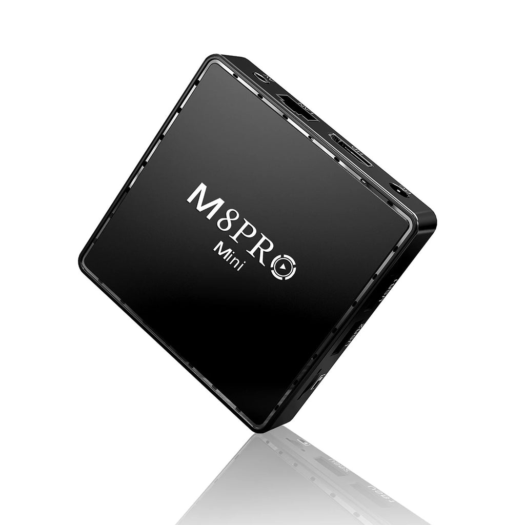 M8 Pro Mini Game TV Box – 64GB HD Retro Game Console with 2.4G Wireless Gamepad, Android 12 Dual System Set-Top Box