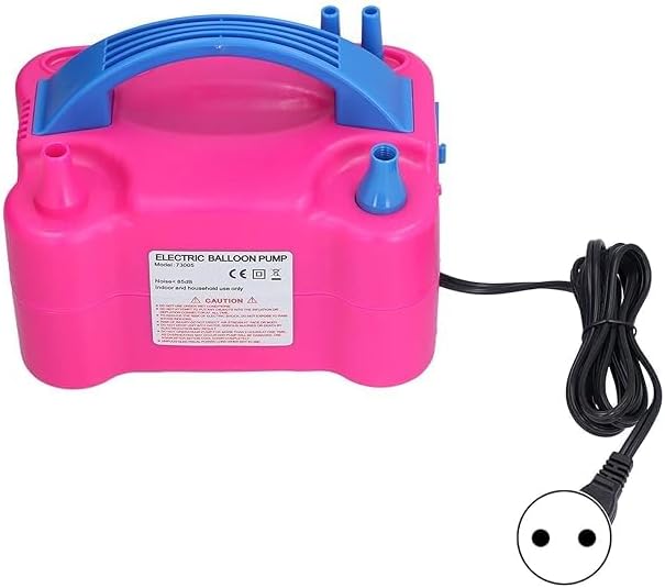 Electric Balloon Pump with Storage Box Design | Long Air Outlet for Efficient Inflation | Quick and Convenient Setup