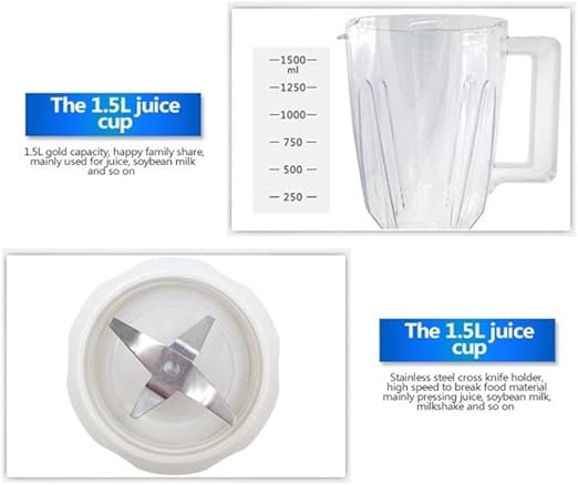 Electric Food Processor – Versatile Blender Mixer for Smoothies, Juices, and More