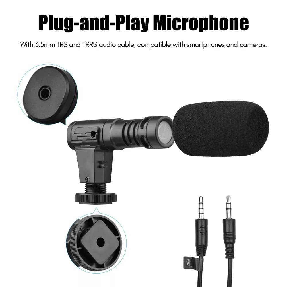AY-49U U-Shaped Video Making Handheld Stabilizer Kit – Camera Gimbal for Smooth Filmmaking