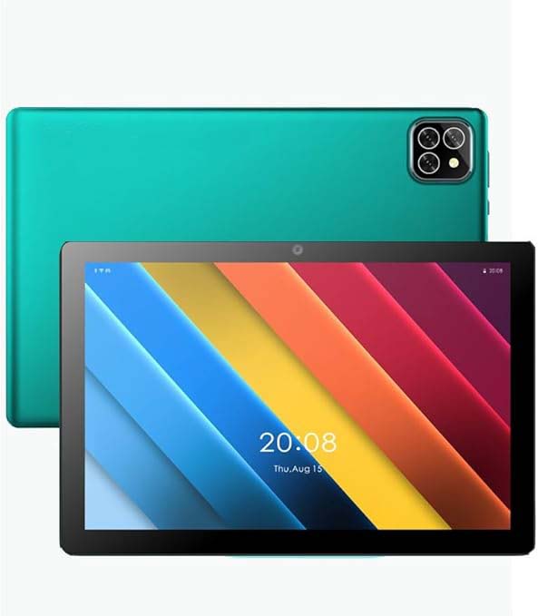 Tab 10 Pro Android Tablet – 10.1 Inch Display, 8GB RAM, 512GB ROM, 8000 mAh Battery, Octa-Core Processor, Dual Camera – Green