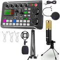 Ultimate Podcasting Ensemble – V9 Mixer, BM800 Microphone & Integrated Sound Card