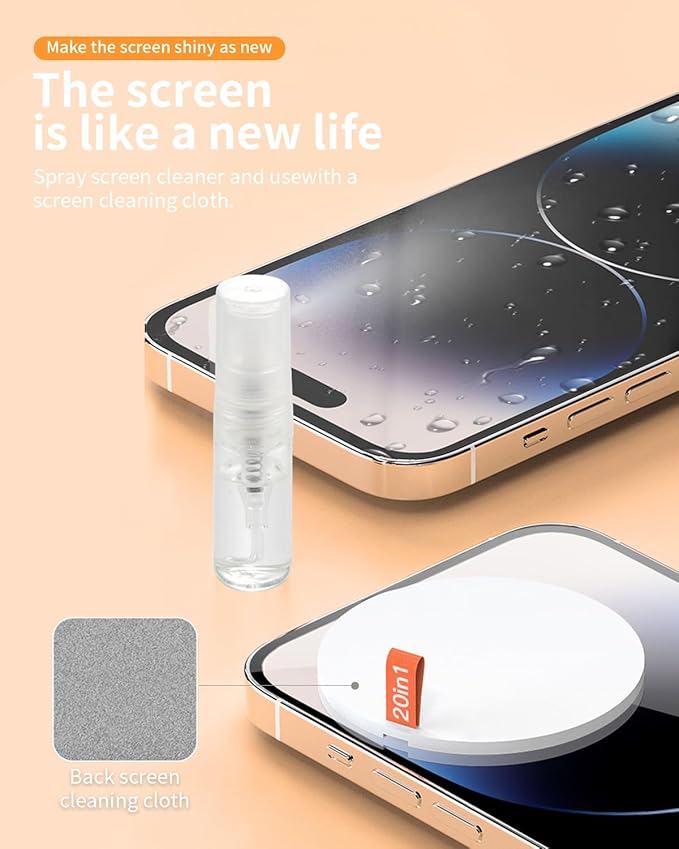 20-in-1 Electronic Cleaning Kit | Multifunctional Keyboard & Gadget Cleaning Tool Set for PC, Keyboards, Headphones, Laptops, and Cameras