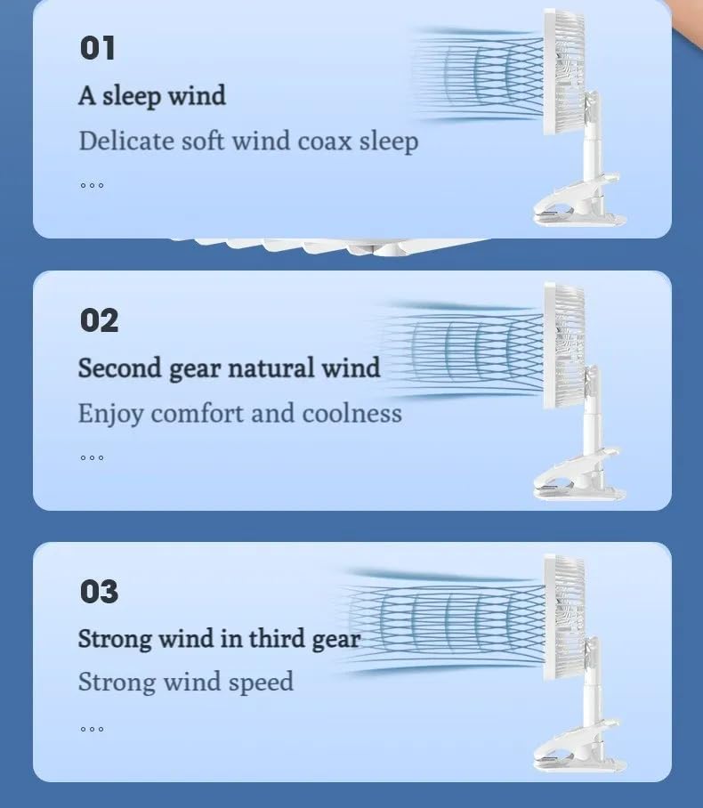 Handheld Rechargeable USB Portable Fan – Wearable Electric Neck Air Cooler | Foldable Mini Fan