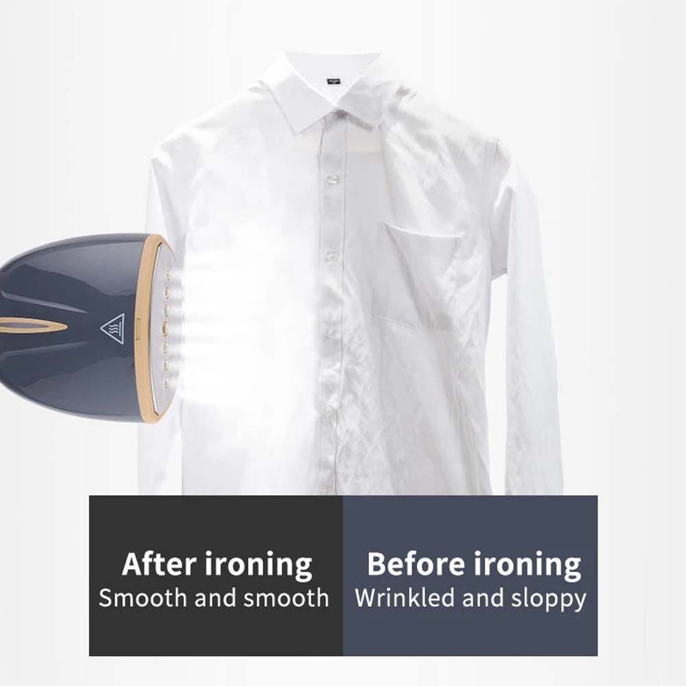 Handheld Steam Iron | 1470W Strong Power | 2 Gear Settings & 120ml Water Tank | Household Electric Steam Ironing Machine