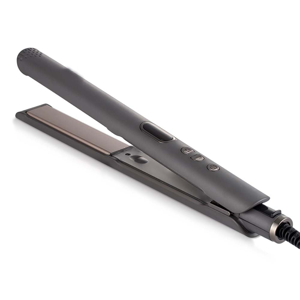 R.4483 Straightening Hair Dryer. Professional electric hair straightener with digital temperature control and 50W power for smooth styling.