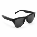 F06 Smart Glasses - Bluetooth 5.4 Audio Sunglasses w/ Speaker, Blue Light Filter, Voice Control & IP54 Waterproof for Music/Calls