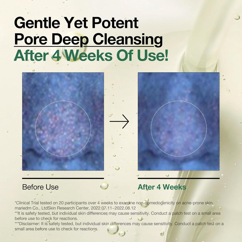 ANUA Heartleaf Pore Control Cleansing Oil. Gentle Korean oil cleanser to dissolve makeup, sunscreen & blackheads. 200ml.
