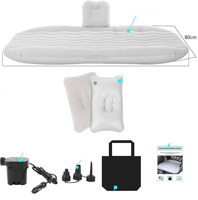 Car Air Mattress for Toyota Corolla Cross GR Hybrid | Portable Inflatable Camping Travel Bed | Comfortable Resting Mat