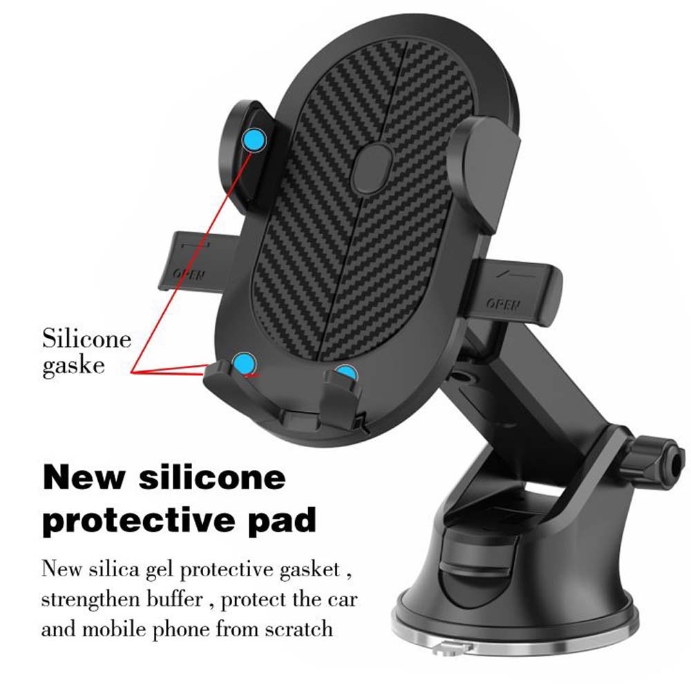 GD-HD643 Center Console Car Mount. Secure phone holder designed for easy reach in the center console area.