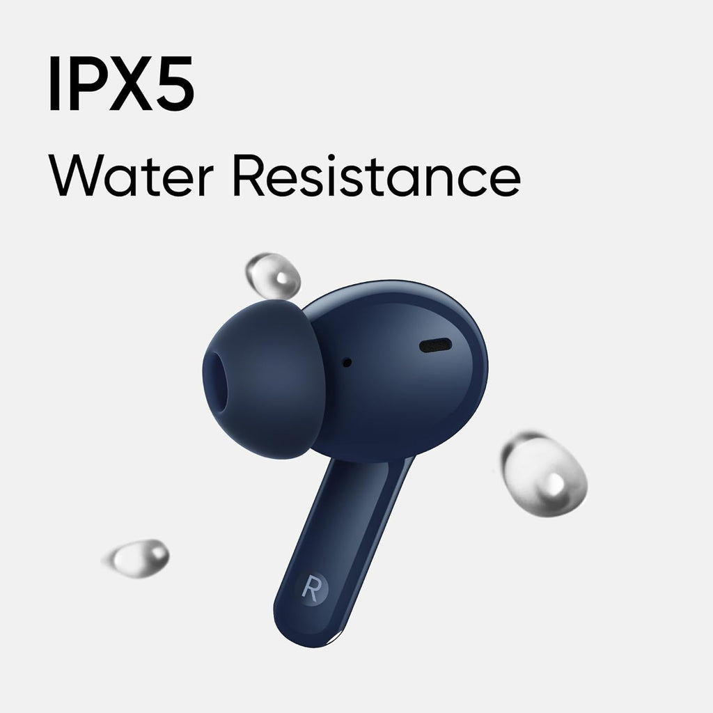 T100 Buds True Wireless Earbuds - 10mm Bass Boost, 38H Playback, AI ENC, 88ms Low Latency, IPX5 Water Resistant - Premium Sound Quality (Multi)