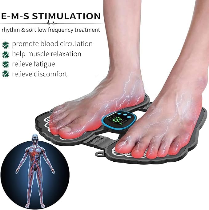 Electric EMS Foot Massager Pad – Elevate Your Daily Rejuvenation Routine