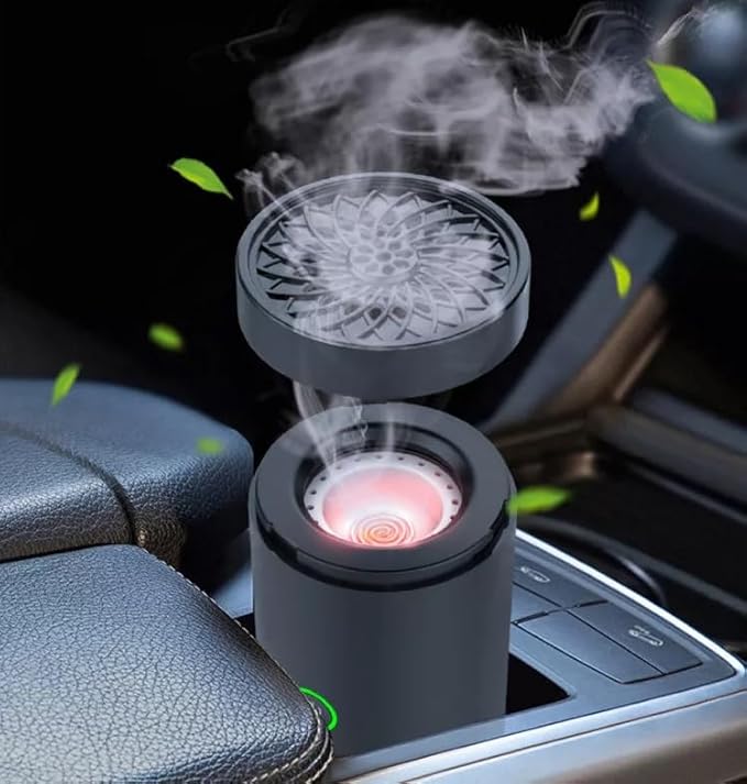 Portable Incense Burner | USB Rechargeable Oud Burner | Electric Arabic Mubkhara Device for Home, Office, and Car