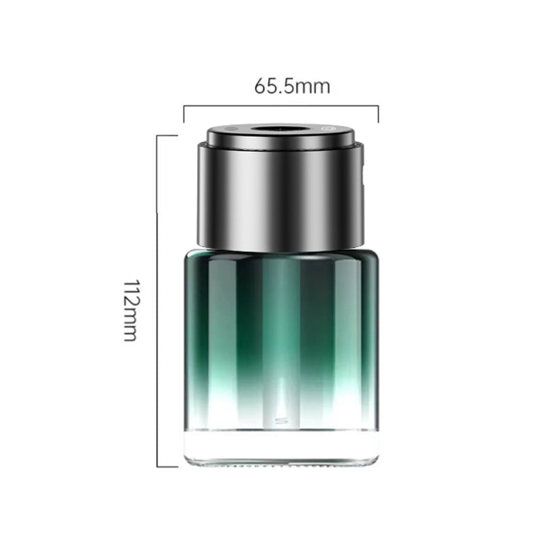 Portable Smart Atomized Car Aroma Diffuser | ABS+Glass Material | Long Battery Life | Air Freshener for Home, Office, and Travel | Pure Oil Diffuser