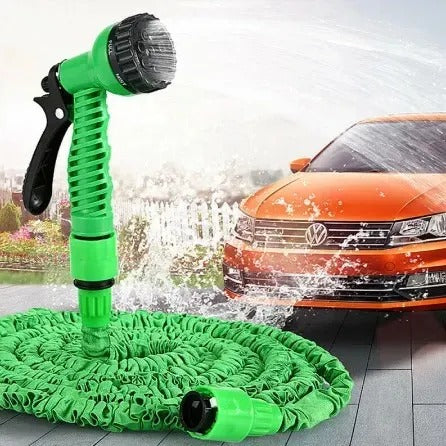 100Ft/30M Magic Hose Pipe | Expandable Garden Hose with Spray Gun | Flexible Water Hose for Car Washing, Pool Filling, and Plant Watering