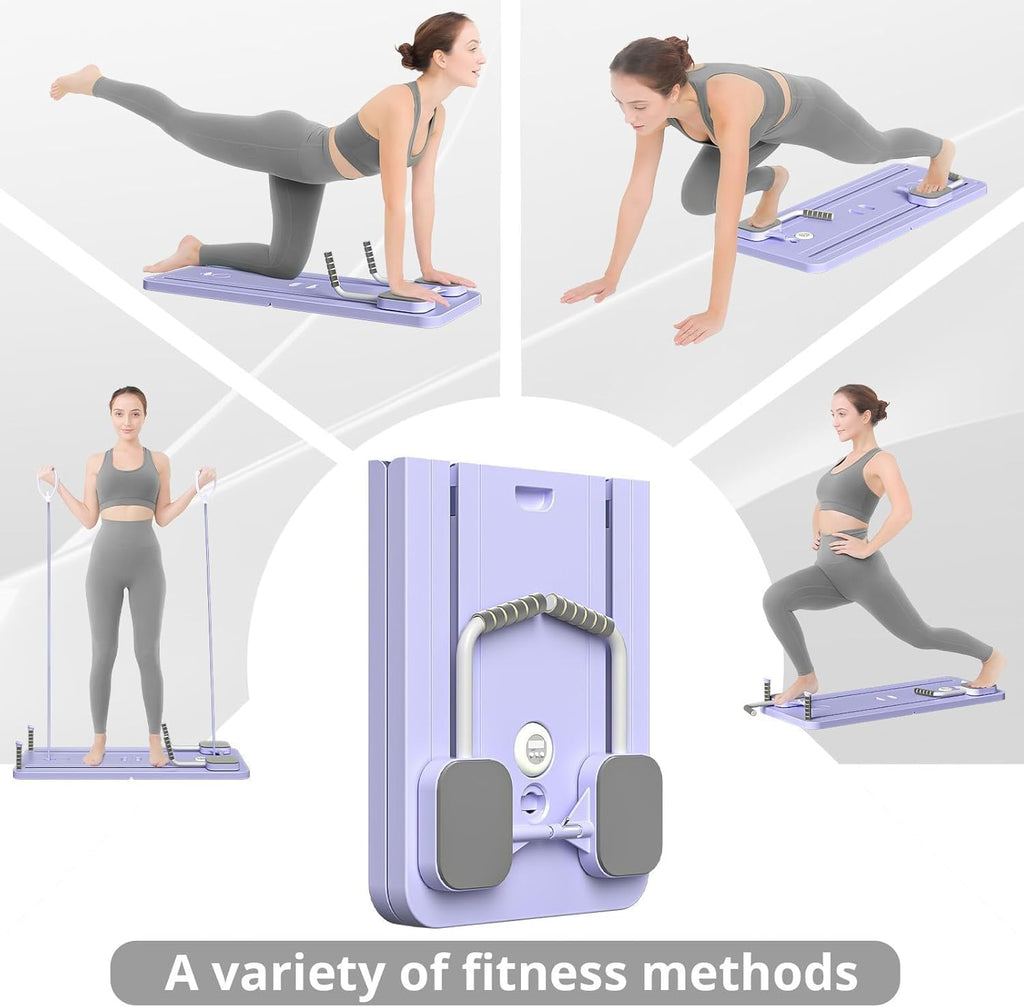 Versatile Upper Body Fitness Board – Foldable Push-Up Challenge Board | Portable Home Workout Tool for Strengthening & Toning Muscles | Full Upper Body Training