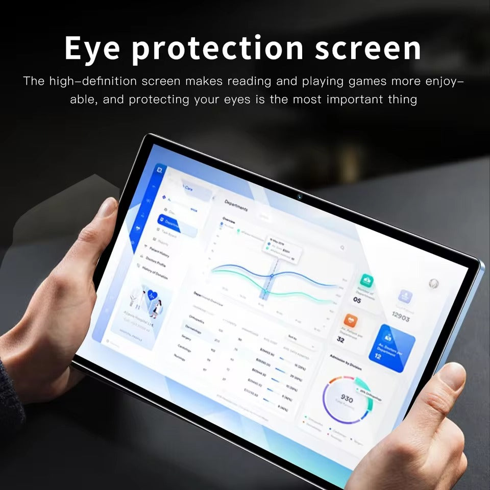 A16 Pro Tablet 10.1-Inch HD+ Display, 16GB RAM, 1TB Storage, 10000mAh Battery, 30MP Rear & 13MP Front Camera