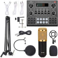 Elite V9 Sound Card & BM800 Pro Microphone Bundle: The Ultimate Setup for Advanced Broadcasting