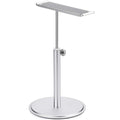 Adjustable Aluminum Headphone Stand - Anti-Slip Desktop Organizer with Shelf for Headsets & Accessories