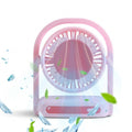 Portable 3-Speed Rechargeable Clip Fan. Lightweight & silent mini fan for desk, camping, home & office. Battery powered.