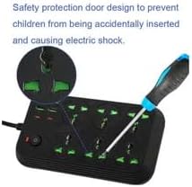 Protector Power Strip – 3000W, 6 Outlets with PD 4-USB Ports and Extension Cord for Multiple Devices